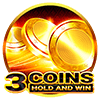 3 Coins Hold and Win Slot 