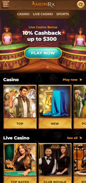 Amunra Casino Mobile (1)