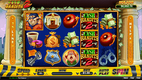Cash Bandit 2 Game Symbols