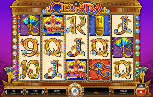 Cleopatra Slot Gameplay 