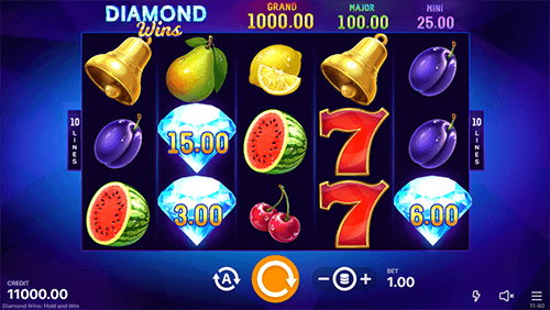 Diamond Wins: Hold and Win Features 