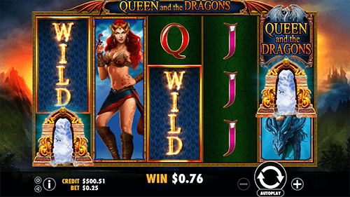 Queen and the Dragons Slot Features and Symbols 