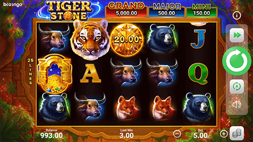 Tiger Stone Hold and Win Slot RTP, Variance, and Payouts 